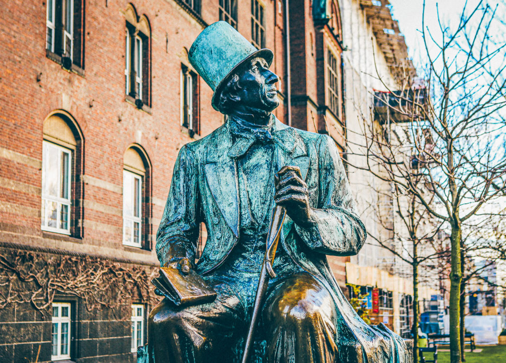 Hans Christian Andersen Statue at City Hall